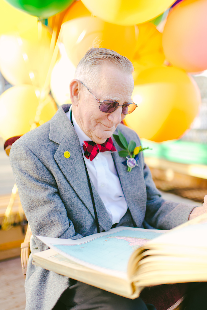 Couple Celebrate 61st Anniversary with ‘Up’-inspired Photo Shoot
